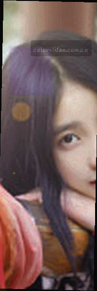 竖向霓虹灯管光束抽象装饰